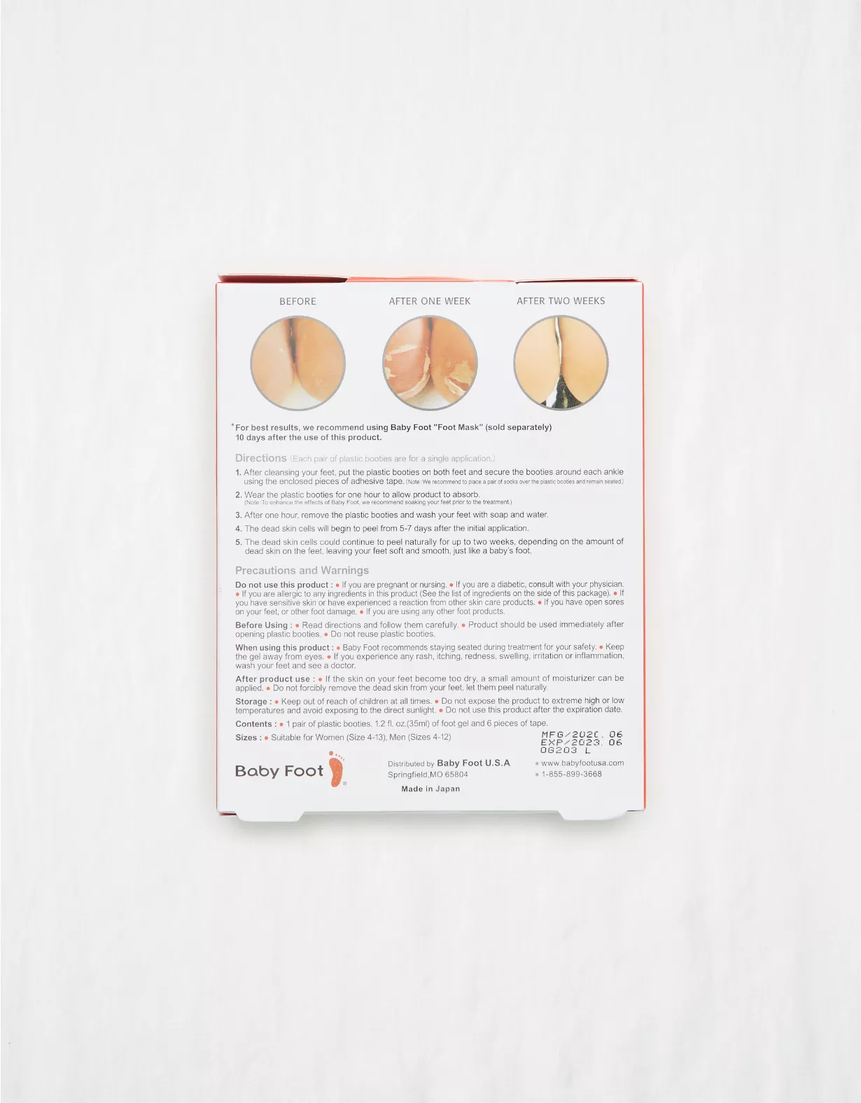 Aerie Baby Foot Exfoliation Foot Peel 2 Aerie Baby Foot Exfoliation Foot Peel - Image 2