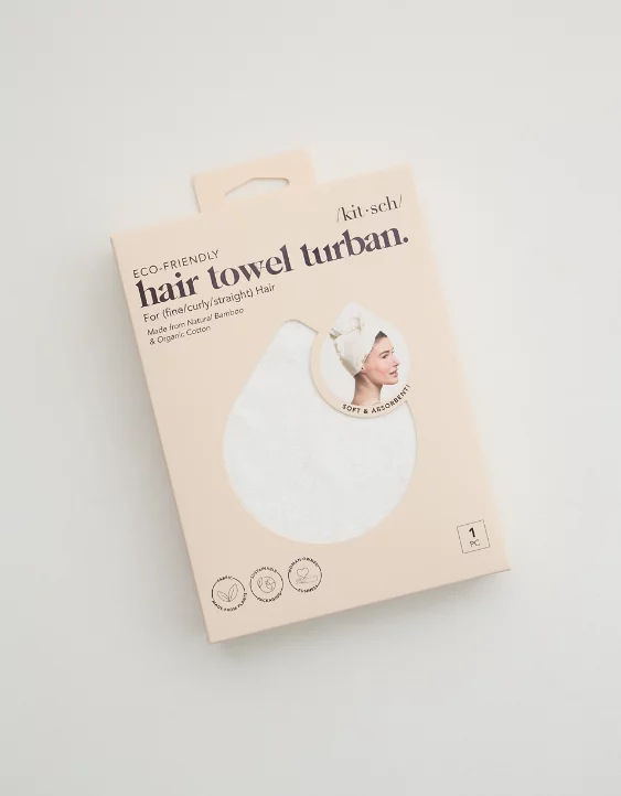 Aerie Kitsch Eco Friendly Hair Towel 2 Aerie Kitsch Eco Friendly Hair Towel - Image 2