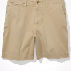 AE Flex 7" Lived-In Khaki Short 5 AE Flex 7" Lived-In Khaki Short -Drape Mode Sales 1131 7366 212 f