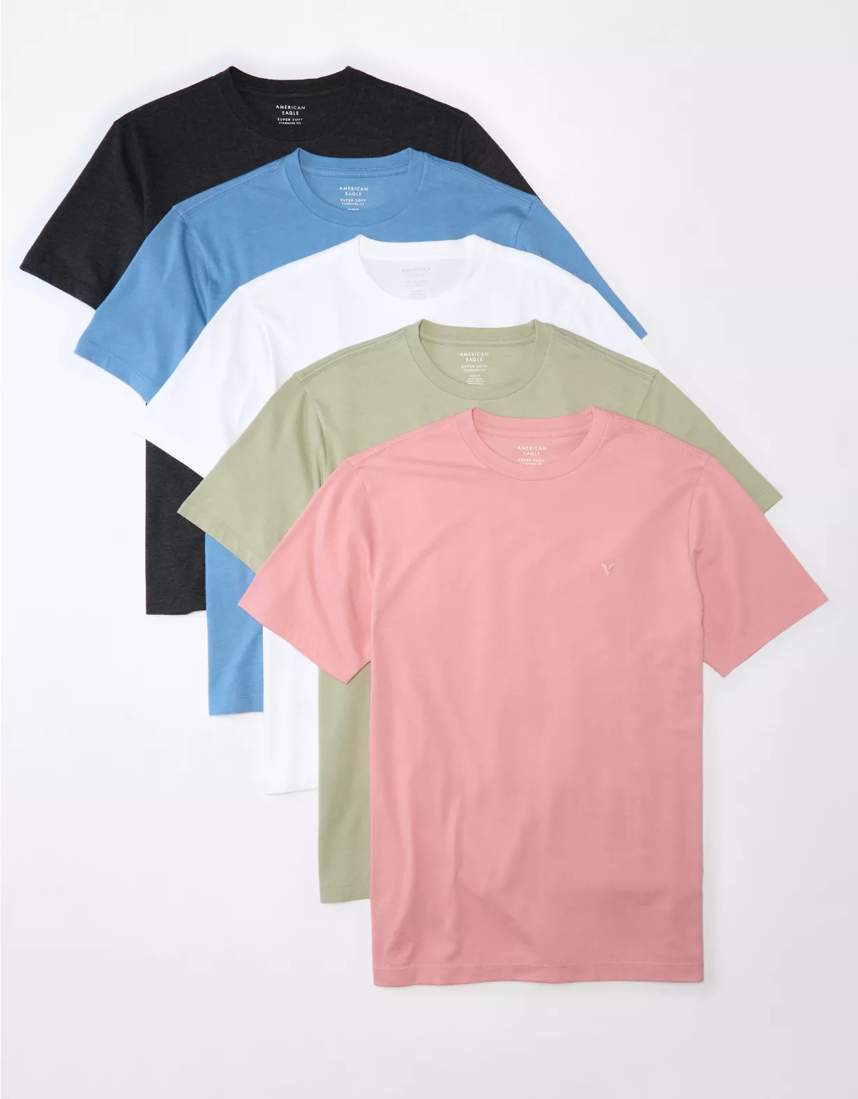 AE Super Soft Legend T-Shirt 5-Pack 1 AE Super Soft Legend T-Shirt 5-Pack