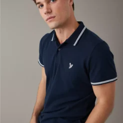 AE Super Soft Legend Slim Fit Pique Ringer Polo Shirt