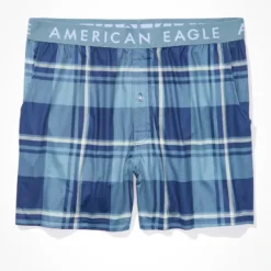 AEO Plaid Ultra Soft Pocket Boxer Short 5 AEO Plaid Ultra Soft Pocket Boxer Short -Drape Mode Sales 1237 0029 400 f