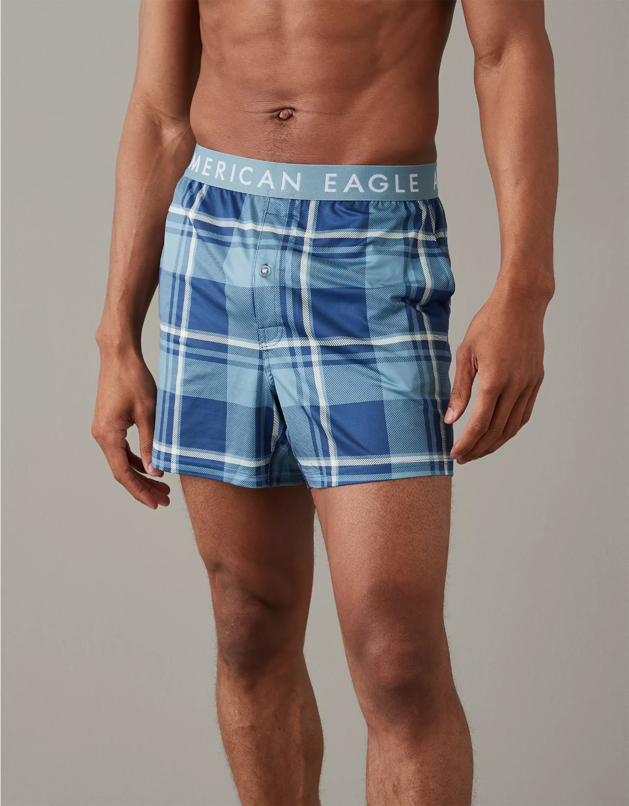 AEO Plaid Ultra Soft Pocket Boxer Short 1 AEO Plaid Ultra Soft Pocket Boxer Short