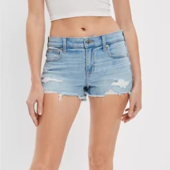 AE Ne(x)t Level Low-Rise Denim Short Short