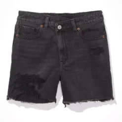AE Denim Highest Waist Baggy Short -Drape Mode Sales 1334 7429 001 f