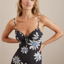 AE Mesh Slip Midi Dress