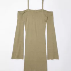 AE Off-The-Shoulder Sweater Dress 5 AE Off-The-Shoulder Sweater Dress -Drape Mode Sales 1399 7365 309 f
