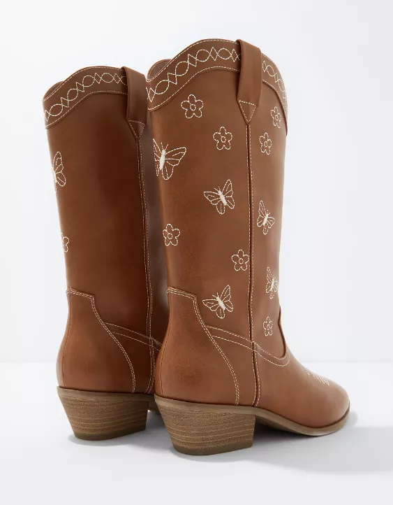AE Butterfly Cowboy Boot 3 AE Butterfly Cowboy Boot - Image 3