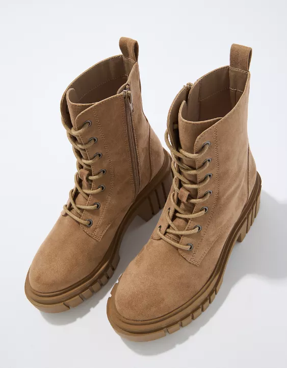 AE Chunky Lug Lace-Up Boot 2 AE Chunky Lug Lace-Up Boot - Image 2