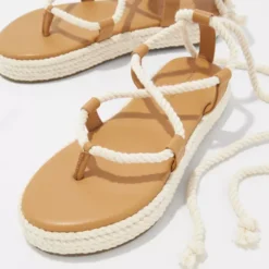 AE Rope Lace-Up Sandal 5 AE Rope Lace-Up Sandal -Drape Mode Sales 1415 6155 109 d1