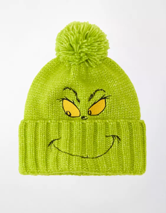 AE Grinch Beanie 3 AE Grinch Beanie - Image 3