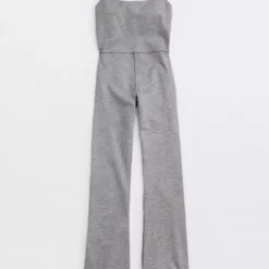 OFFLINE By Aerie The Hugger Bootcut Jumpsuit 5 OFFLINE By Aerie The Hugger Bootcut Jumpsuit -Drape Mode Sales 1445 1287 012 f