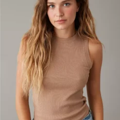 AE High Neck Plush Tank