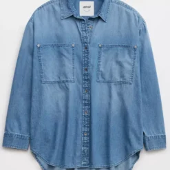 Aerie Anytime Fave Shirt 5 Aerie Anytime Fave Shirt -Drape Mode Sales 1783 3181 936 f