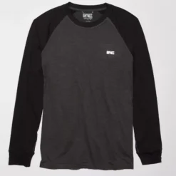 AE 24/7 Long-Sleeve Raglan T-Shirt -Drape Mode Sales 2171 2971 008 f