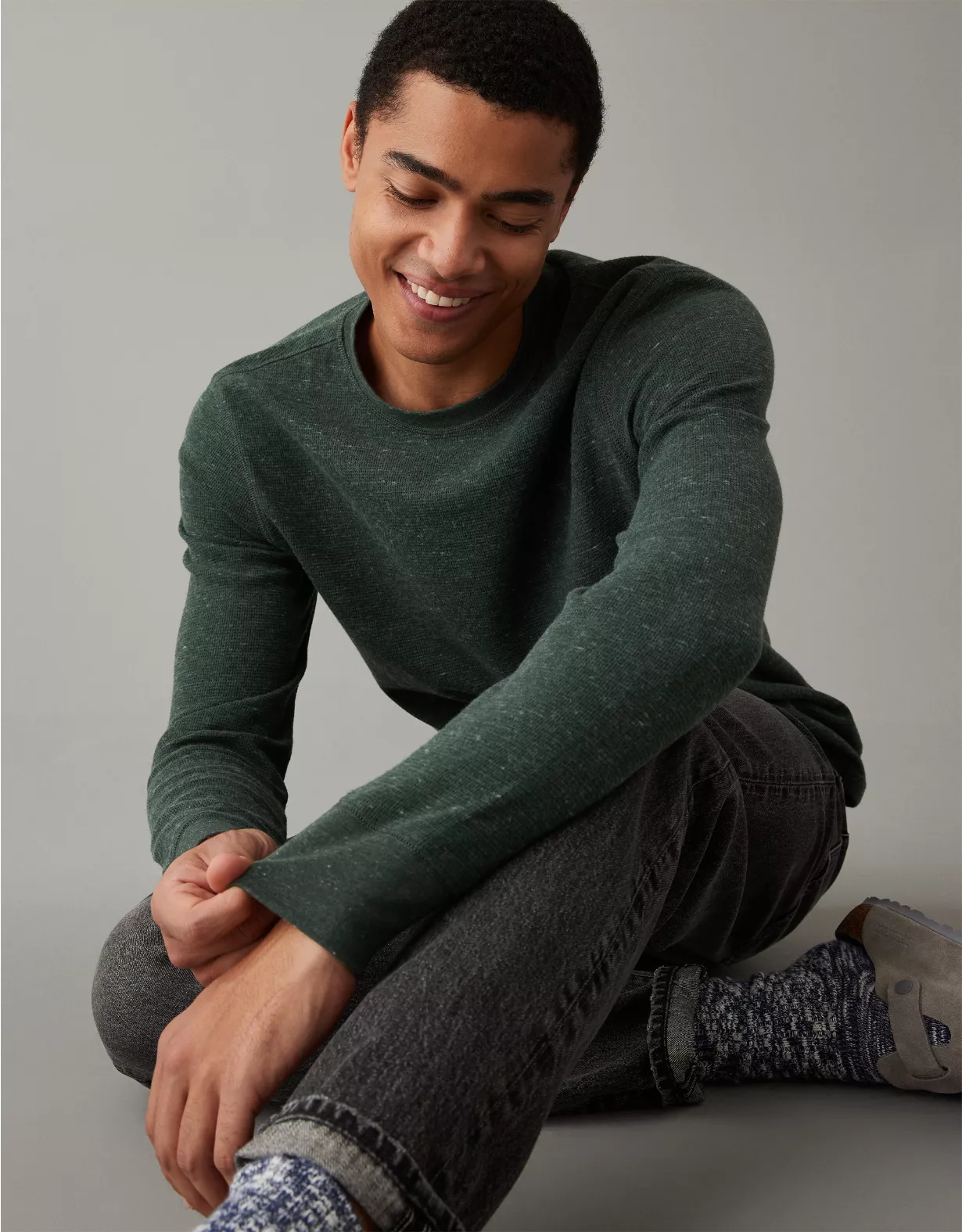 AE Super Soft Legend Long-Sleeve Thermal T-Shirt 1 AE Super Soft Legend Long-Sleeve Thermal T-Shirt