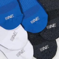 AE 24/7 Active Ankle Sock 3-Pack -Drape Mode Sales 2227 7350 400 b