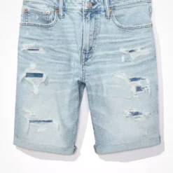 AE AirFlex+ 9" Denim Short 5 AE AirFlex+ 9" Denim Short -Drape Mode Sales 3131 7472 893 f
