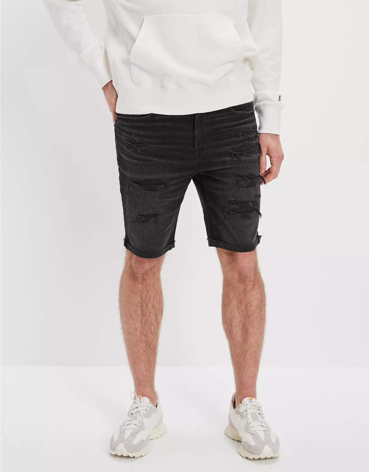AE AirFlex 360 9" Denim Short 1 AE AirFlex 360 9" Denim Short