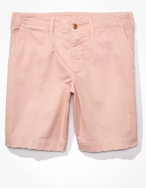 AE Flex 9" Lived-In Khaki Short 3 AE Flex 9" Lived-In Khaki Short - Image 3