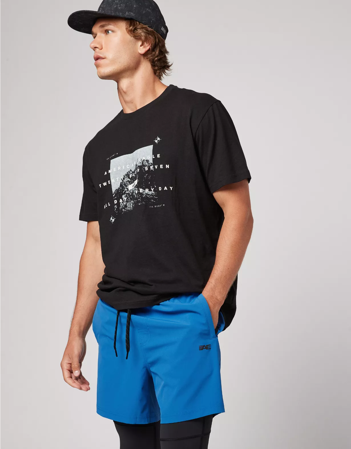 AE 24/7 Training 6" Short 1 AE 24/7 Training 6" Short