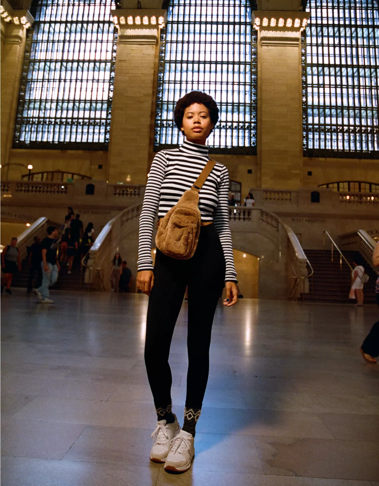 Aerie Blizzard Waffle Mockneck T-Shirt 1 Aerie Blizzard Waffle Mockneck T-Shirt