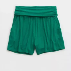 Aerie Real Soft® Ribbed Foldover Boxer 5 Aerie Real Soft® Ribbed Foldover Boxer -Drape Mode Sales 6495 1363 860 f