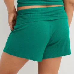 Aerie Real Soft® Ribbed Foldover Boxer 4 Aerie Real Soft® Ribbed Foldover Boxer -Drape Mode Sales 6495 1363 860 ob