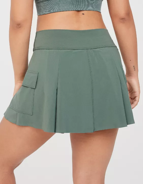 OFFLINE By Aerie Real Me Cargo Pleated Skort 2 OFFLINE By Aerie Real Me Cargo Pleated Skort - Image 2