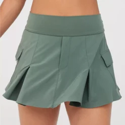 OFFLINE By Aerie Real Me Cargo Pleated Skort