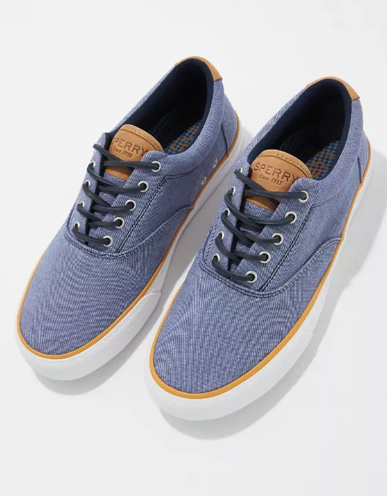 Sperry Men's Striper II CVO SeaCycled Twill Sneaker 2 Sperry Men's Striper II CVO SeaCycled Twill Sneaker - Image 2