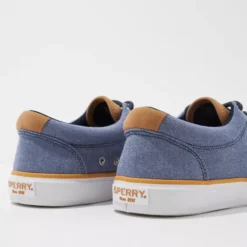 Sperry Men's Striper II CVO SeaCycled Twill Sneaker 5 Sperry Men's Striper II CVO SeaCycled Twill Sneaker -Drape Mode Sales 7213 7396 410 d1