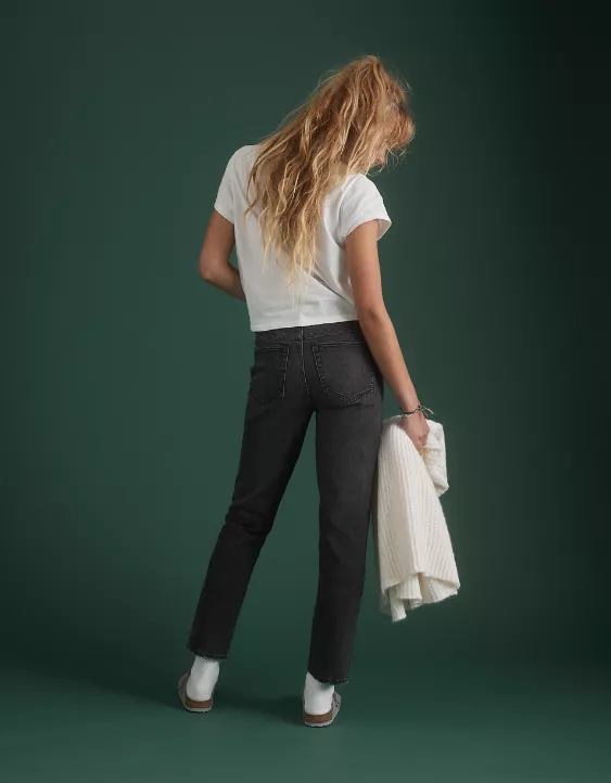 AE77 Premium Straight Crop Jean 3 AE77 Premium Straight Crop Jean - Image 3