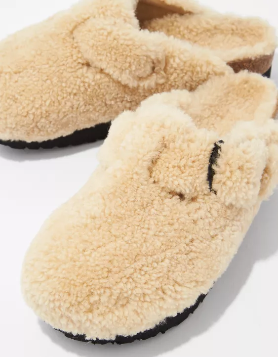 Birkenstock Women's Boston Big Buckle Shearling Clog 3 Birkenstock Women's Boston Big Buckle Shearling Clog - Image 3