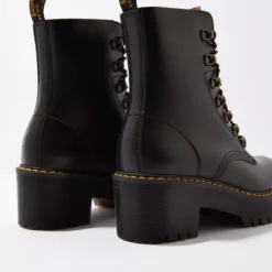 Dr. Martens Women's Leona Platform Boot 5 Dr. Martens Women's Leona Platform Boot -Drape Mode Sales 7411 9102 001 d1